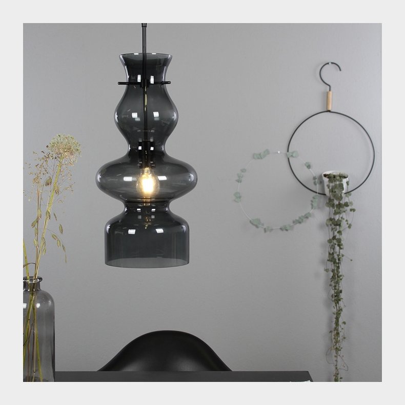 DAY &amp; NIGHT - glaspendel gr H 51 x 21 cm 