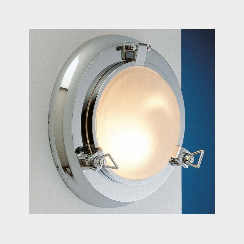 Bullseye lamp - 27 cm Chrome-plated brass