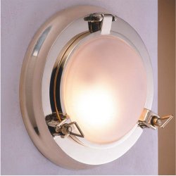 Porthole lamp - 27 cm Brass IP20
