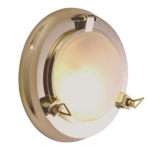 Porthole lamp - 27 cm Brass IP20