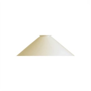 Cobbler's umbrella shade - 25 cm  x H 8.5 cm - Creme 