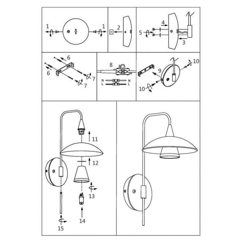 Tallerken - vglampe stl