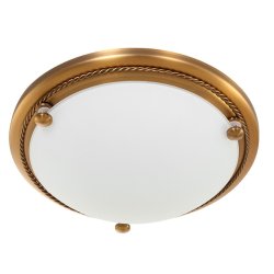 ANTIQUE - plafond antikmessing 29 cm