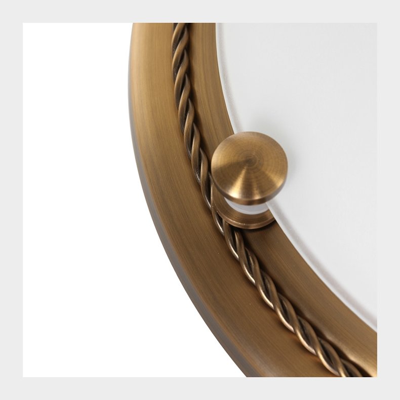 ANTIQUE - plafond antikmessing 29 cm