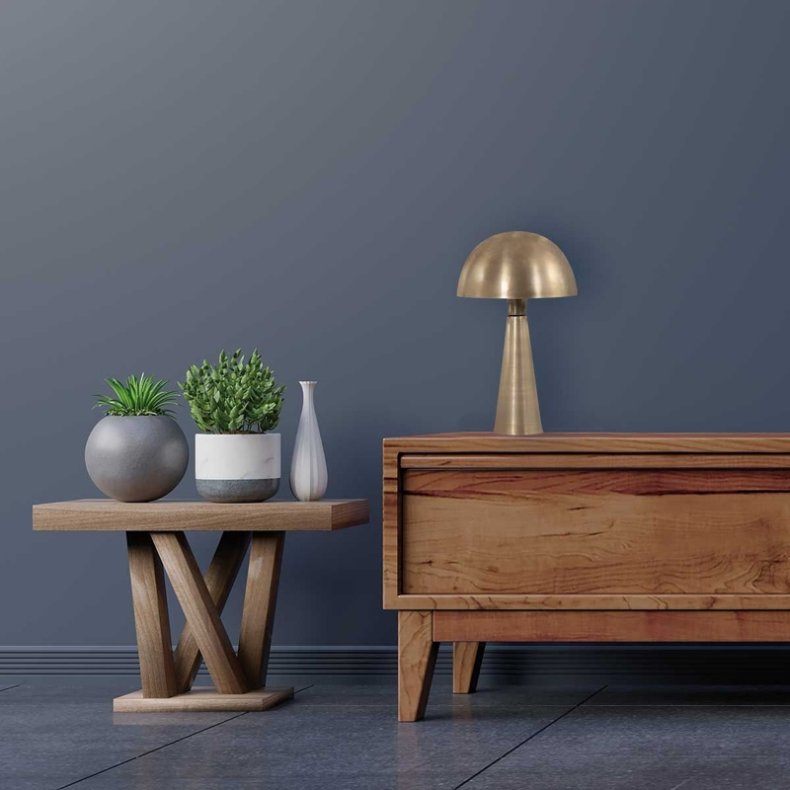 PIMPERNEL - antikmessing  H 42 cm