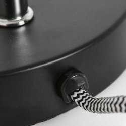 SPRING - sort bordlampe