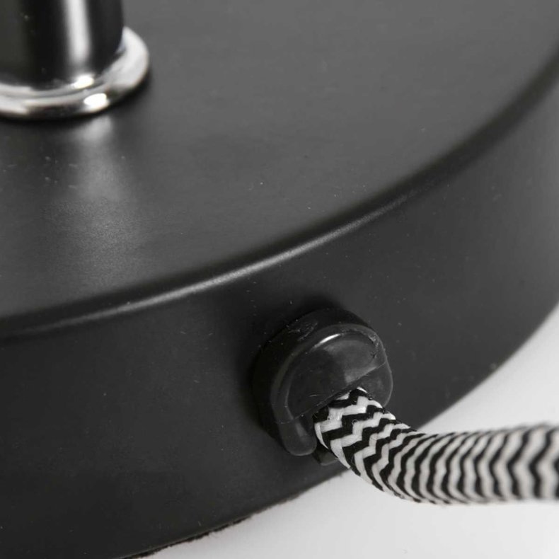 SPRING - sort bordlampe