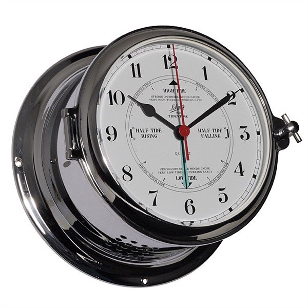 Schatz Royal 483CIA - Ship's Clock with Tide Indicator - Instruments ...