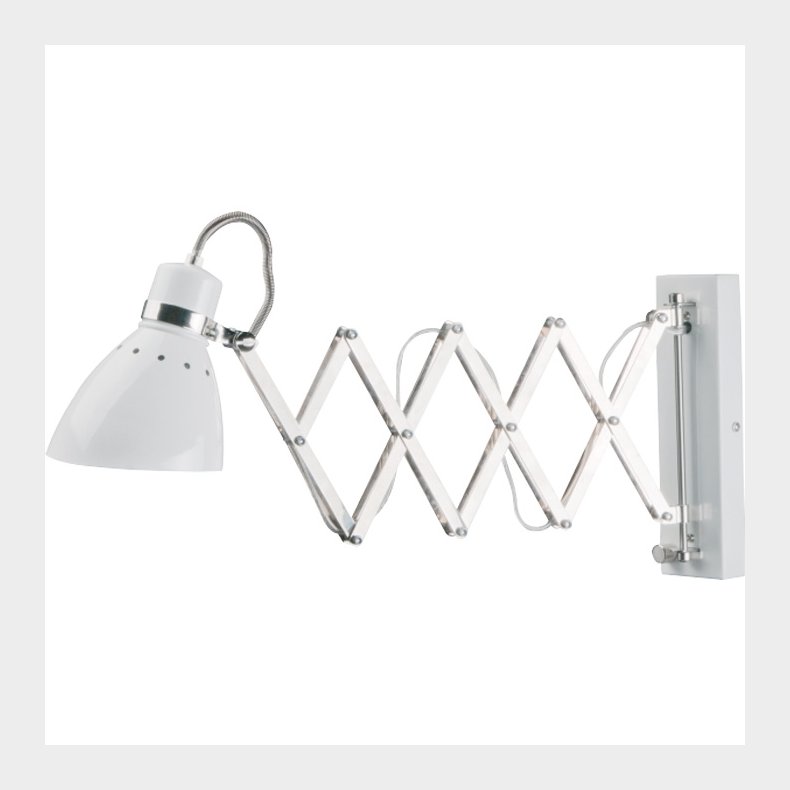 SPRING - hvid saxelampe