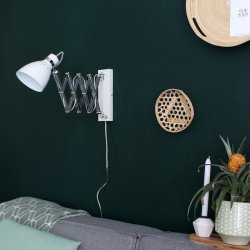 SPRING - hvid saxelampe