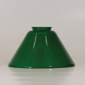 Cobbler's umbrella shade - 19 cm  x H 10.5 cm - Green