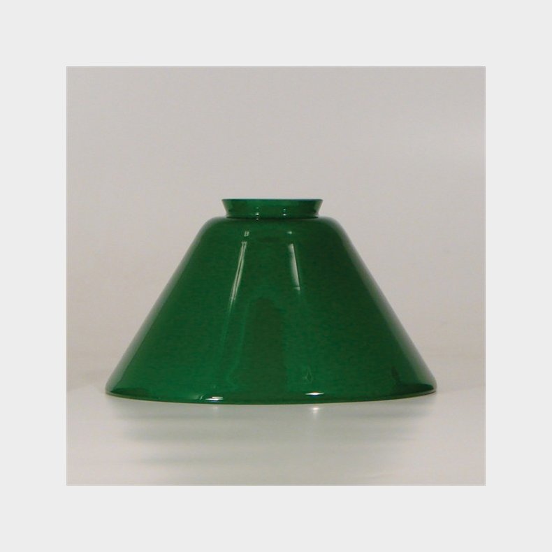 Cobbler's umbrella shade - 19 cm  x H 10.5 cm - Green