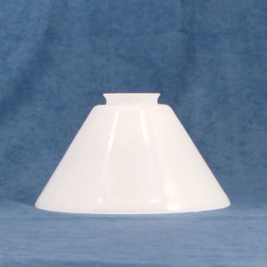 Cobbler's umbrella shade - 19 cm  x H 10.5 cm - White