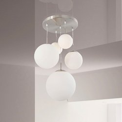 BOLLIQUE - st�l loftslampe