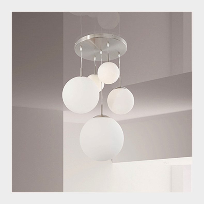BOLLIQUE - st�l loftslampe