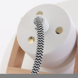 ANNE - Vg saxelampe H 23 cm