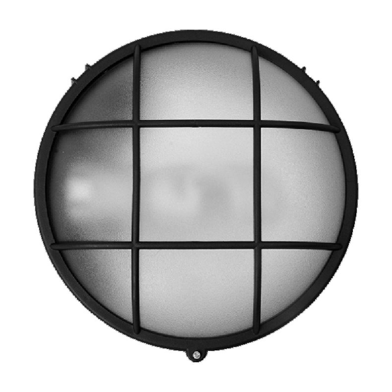 SKOT - v�glampe sort IP44