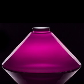 Cobbler's umbrella shade - 25 cm  x H 12 cm - Red purple