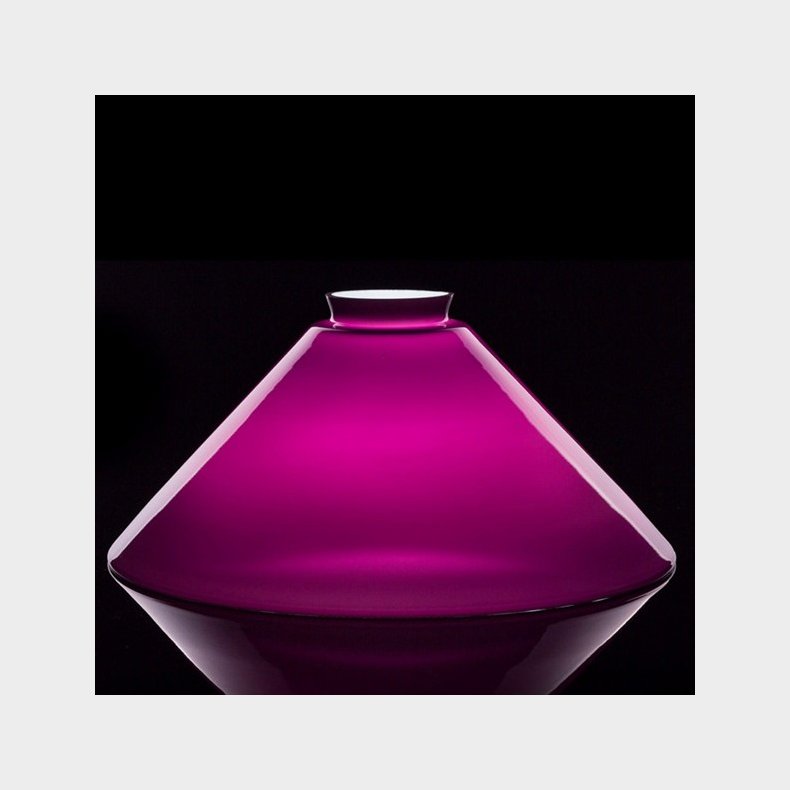 Cobbler's umbrella shade - 25 cm  x H 12 cm - Red purple