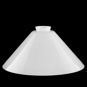 Cobbler's umbrella shade - 25 cm  x H 12 cm - Matte white