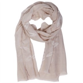 Trklde Sstjerner-beige med hvid