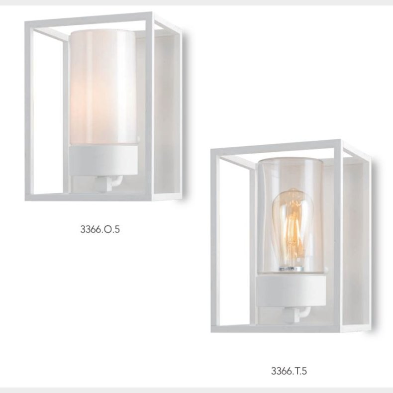 CUBIC 3366 <br> vglampe IP44