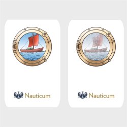 Clean-Dirty dishwashing magnet - H 9.5 x W 6.0 cm