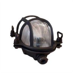 SKOTLAMPE oval-22,5-IP44 Messing  